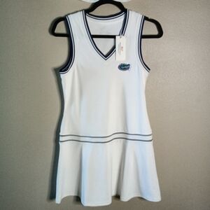 Vineyard Vine Performance Florida Gators Golf Tennis Mini Dress White Size S NWT